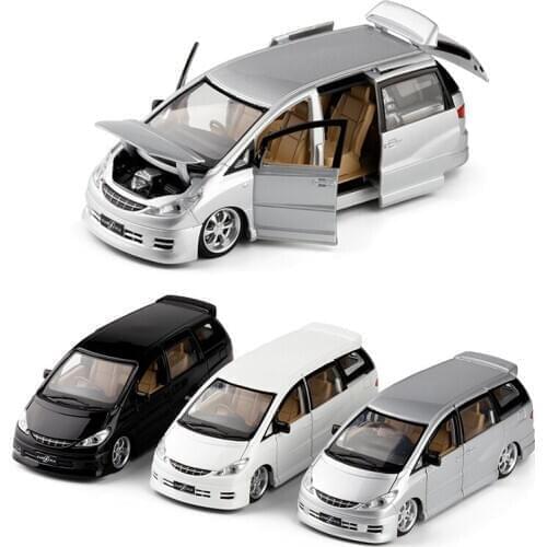 Hot Sale 1:32 High Simulation Wholesale MPV Model Alloy Pull Back Car Toy Diecast Metal Model Vehicle Without Box V104