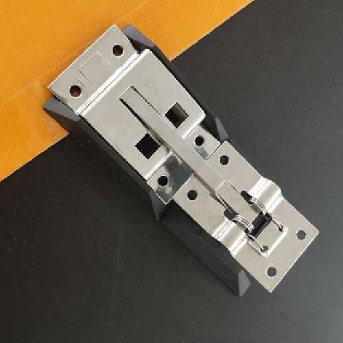 Fixing Protective T Shaped Buckle Accessories Truck Door Hook Trailer Easy Install Durable With Bracket RV Stainless Steel