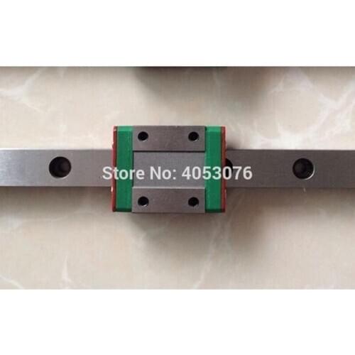 Linear guide MGN12 miniature linear rail slide 2pcs MGN12- 1300mm linear rail guide +4pcs MGN12H carriage for cnc parts