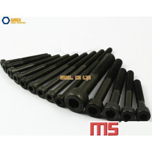 M5 Half Thread Allen Bolt Hex Socket Cap Screw 12.9 Grade Alloy Steel