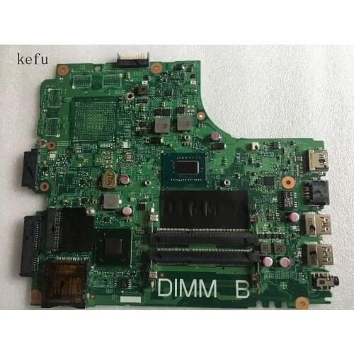 KEFU For dell inspiron 14 3421 5421 Laptop motherboard DDR3 PGA989 0606R4 CN-0606R4 With I5-3337U Test good