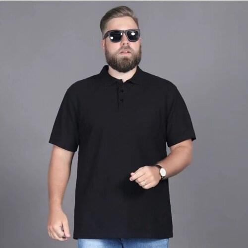 New MenS POLO Shirt Summer Casual Mesh Breathable Air-Conditioning Lapel Short Sleeve PIUS L-10XL Middle-Aged Male T-Shirt