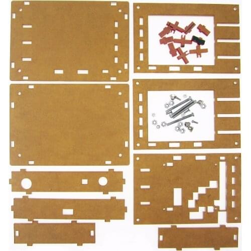 New Clear Acrylic Case Shell housing for DSO138 2.4" TFT Digital Oscilloscope