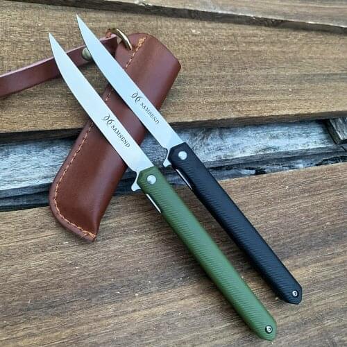 Pen Knife 440C Steel SAMSEND nylon fiber Handle EDC Camping Sharp cutting Pocket knife survival tool