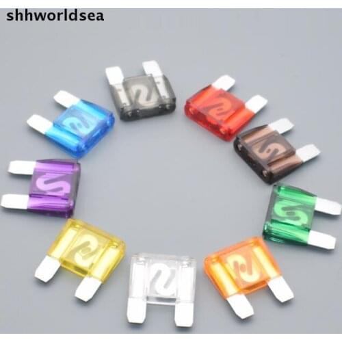 Shhworldsea 100pcs 29MM maxi Assorted Car Blade Fuse Auto Caravan Truck FOR SUV Fuses 20A30A40A50A60A70A80A100A120A maxi mixed
