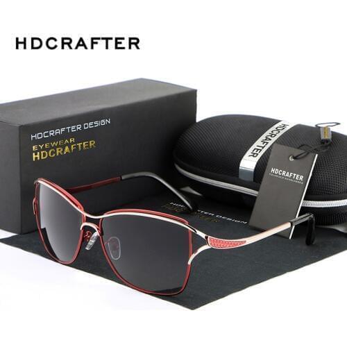HDCRAFTER 2017 Luxury Brand Sunglasses for Female Elegant Sun Glasses for Women anteojos de sol mujer Sunglasses oculos de sol