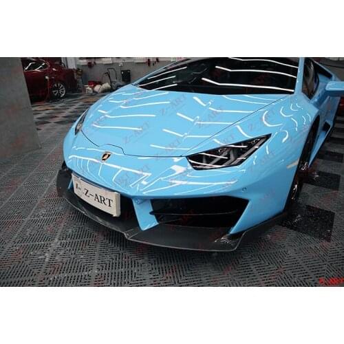 Z-ART carbon front lip for Lamborghini Huracan LP580 carbon fiber front chin for Lamboghini LP580 carbon fiber front spoiler