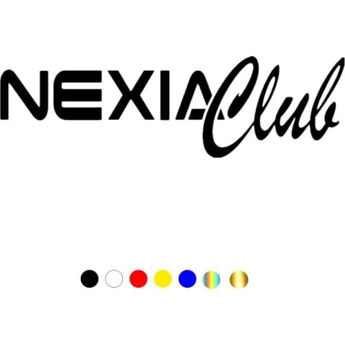 CS-10611# Vinyl Decal for Nexia Club Car Sticker Waterproof Auto Decors on Truck Bumper Rear Window