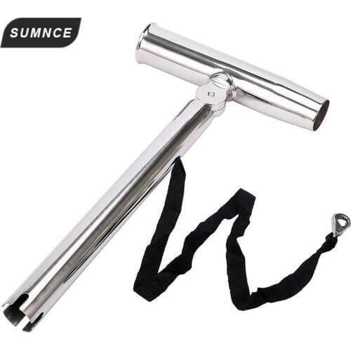 Boat Stainless Steel Fishing Rod Holder Outrigger Plug-in Rod Pod Marine Yacht