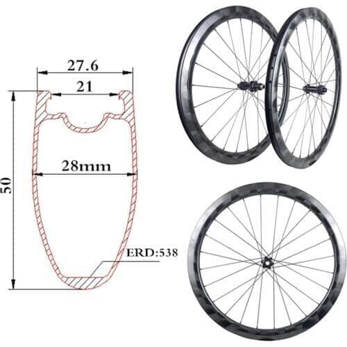 Disk Cross Gravel Wheel 50mm 28mm Wide UDK Glossy Rims Road Wheelset Central Lock Hubs Disc Brake Bicycle Wheels