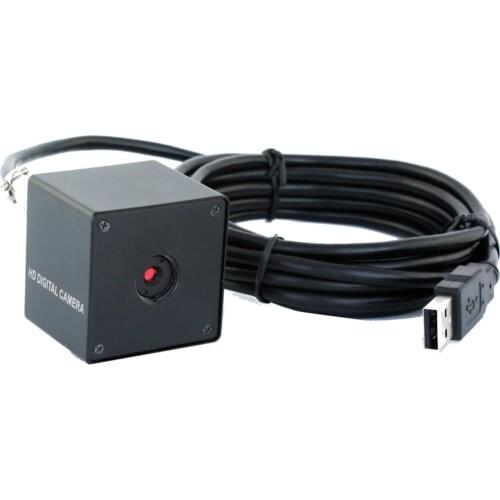 ELP 2mp full hd autofocus camera 1920 x 1080 CMOS OV2710 MJPEG or YUY2 cctv camera board with no distortion lens and black case