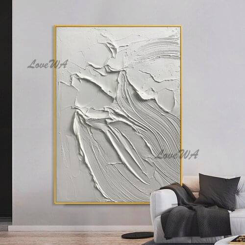 Modern Abstract Texture Acrylic Canvas Paintings Wall Decor Picture Art 100% Hand-painted Latest Design Oil Painting Free Ship