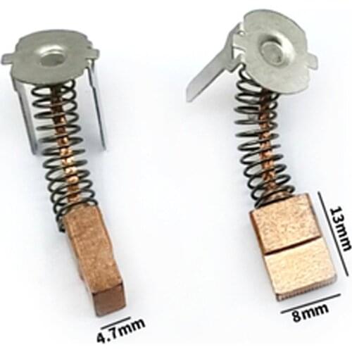 Carbon Brushes Repalce for Bosch GSB/GSR180-Li GSB140-Li Power Tool Accessories 4.7*8*13mm