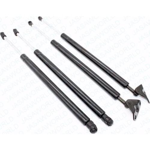 Set of 4pcs Auto Lift Supports Gas Spring Charged Arms Rods for Toyota Land Cruiser Lexus LX470 98-07 Rear Liftgate&Front hood
