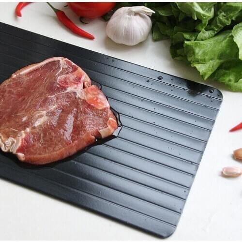 Fast Defrosting Tray Thaw Frozen Food Meat Fruit Quick Defrosting Plate Board Defrost Kitchen Gadget Tool