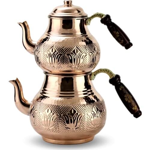 Morya Copper Teapot Kettle Teapot Warmer Coffee Tea Infuser Tea Set Tea Pot Turkish Tea Set Tea Pots Teaware Tea Sets Teapot Set