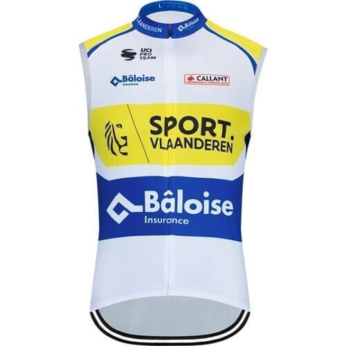 Men Summer Cycling Jersey 2020 Sleeveless Vest MTB Road Bike Jersey Breathable Mountain Bicycle Jersey Maillot Ciclismo