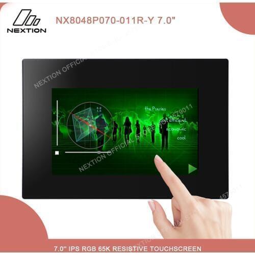 NEXTION 7.0'' Intelligent Resistive/Capacitive LCD Touch Display NX8048P070-011C/R-Y Multifunction HMI Module With Enclosure
