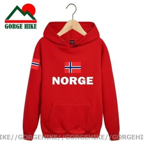 Norway hoodies men sweatshirt sweat new hip hop streetwear footballes jerseyes tracksuit nation Norwegian flag NO Norge Noreg