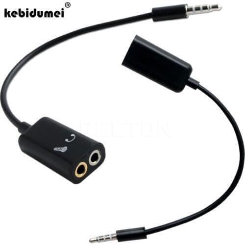 New Jack 3.5 mm to Dual 3.5 mm Cable Male to Female Audio Cables Splitter Adapter lovers Plug Stereo Earphone For iPhone Samsung
