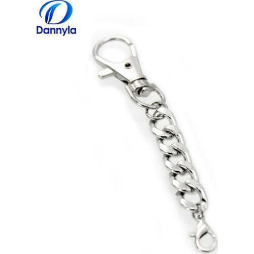Wholesale 10pcs/lot Alloy Keychain With Clasp Jewelry Diy Making Accessories LSDA06