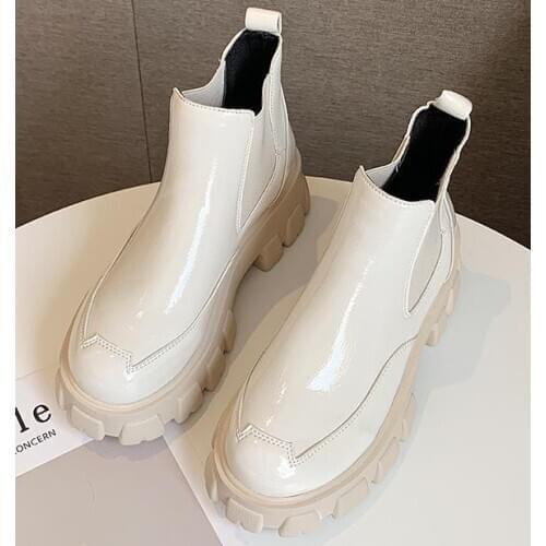 Autumn Winter Women Boots Waterproof Ankle Boots Girl Flat Platform boots Spring Booties