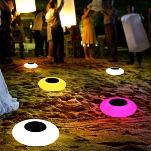 Floating Pool Lights Solar Swimming Pool Light with 16 Color Changing Outdoor Solar Light Waterproof LED Lights for Patio, Pool