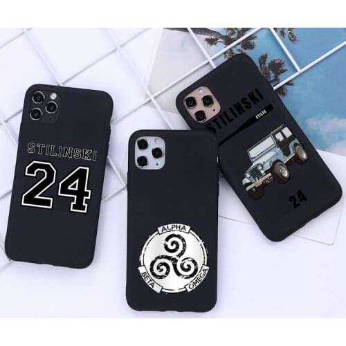 Teen Wolf Stilinski 24 TV Series Phone Cases for iphone 12 11 Pro Mini XS MAX 8 7 6 6S Plus X 5S SE 2020 XR cover