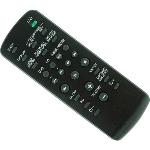 Remote Control For Sony MHC-GTR88 HCD-GTR88 HCR-GTR88 MHC-GTZ2 HCD-GTZ2 MHC-GTZ2I MINI Shelf Hi-Fi Component Audio System