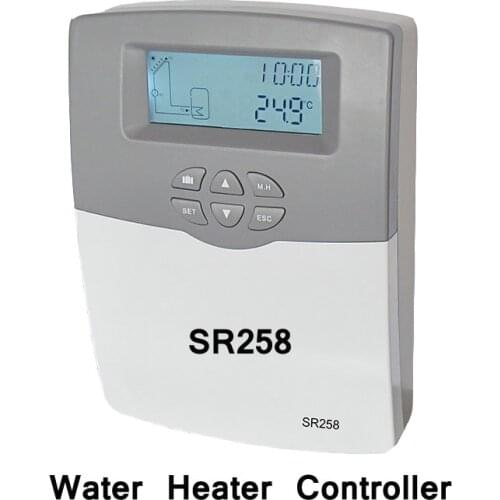 Solar Water Heater Controller Backup Heating Pump Control Thermal Disinfection Function SR258