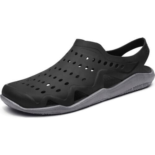 2020 Mens Beach Sandals Summer Casual Man Shoes Clogs Men Sandalias Chaussure Homme Slippers Outdoor Sandales Sandalen Sandalet