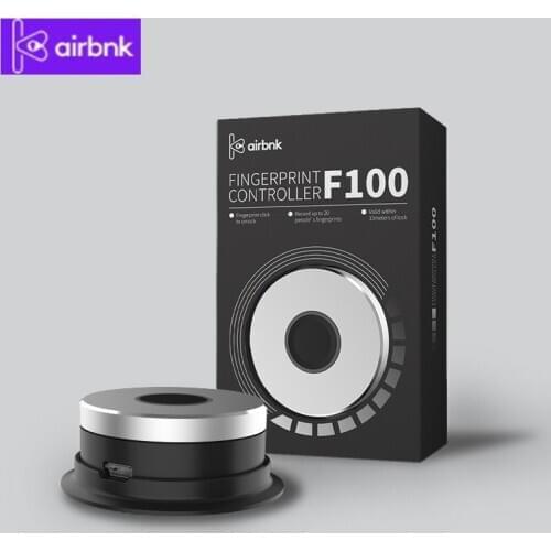 Airbnk F100 Fingprint Recognition Device Door Access Control System For M500 M300 Smart Lock Fingerprint Device Airbnk