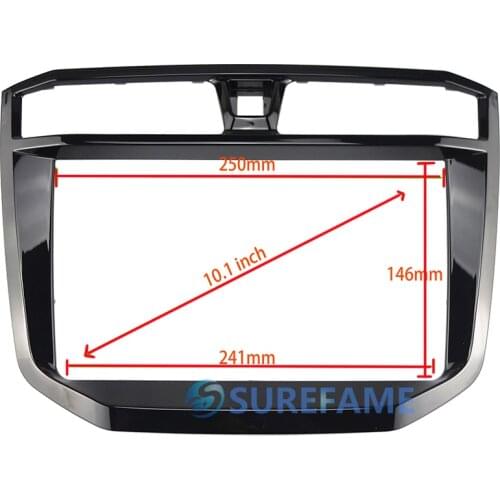 10.1inch Car Radio Facia for MAXUS T70 2019+ Fascia Dash Kit Install Console Panel 10.1 inch Plate Bezel Adapter Trim Cover