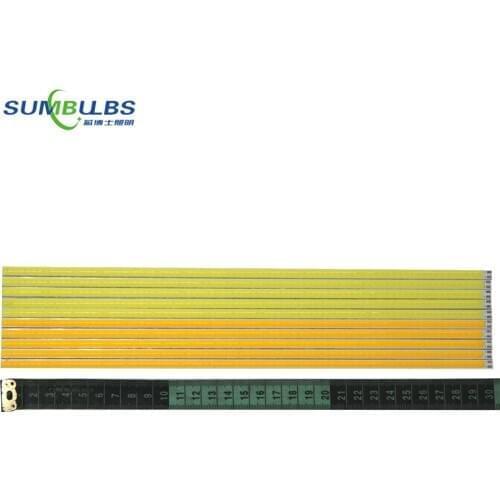 10pcs 300*6MM 14W COB Strip LED Lights DC 12V Chip On Board Bar Lighting Source for Car Indoor Outdoor Lamps 30CM 1000LM Bulb