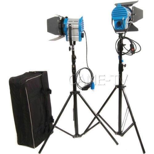 2pcs 650W Fresnel lights Film Continuous Light Tungsten Studio Spotlight
