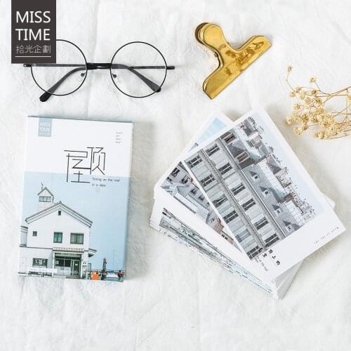 30 sheets/Set Sitting On The Roof Postcard /Greeting Card/Message Card/Christmas and New Year gifts