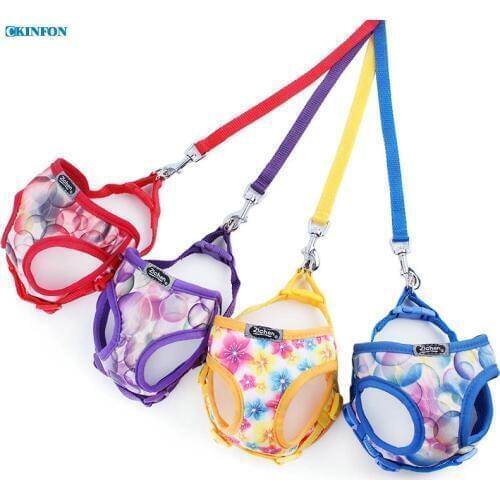 50Pcs/Lot Pet Supplies, Clothing Colorful Satin Mesh Thoracodorsal Traction Rope 1.5cm Large Size