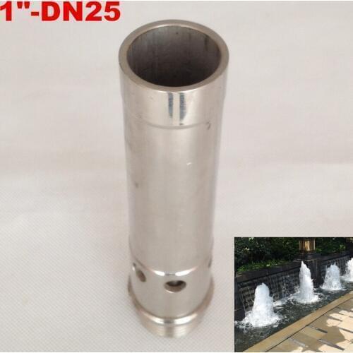 DN25 DN25" Steel Spring Bubble Water Fountain Nozzle Pond Spray Head