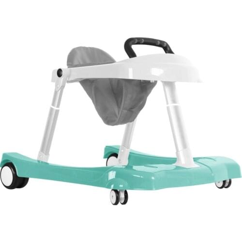 Baby walker anti-rollover 6/7-18 month old baby pushing can be folded