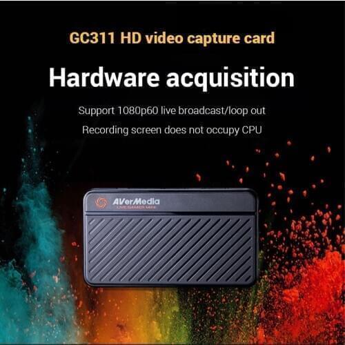 Gc311 HD HDMI acquisition card box switch set top box nail Tencent conference live recording