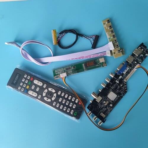 Kit for LTN154X1-L02/LTN154AT01 Controller board 1 CCFL HDMI LCD DVB-T DVB-C TV Panel VGA USB AV digital 1280X800 30pin 15.4"
