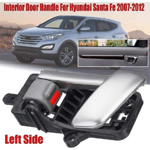 Left Side Interior Door Handle For Hyundai Santa Fe 2007-2012 826202B0101D Interior Door Handles Car Inside Inner Door knob