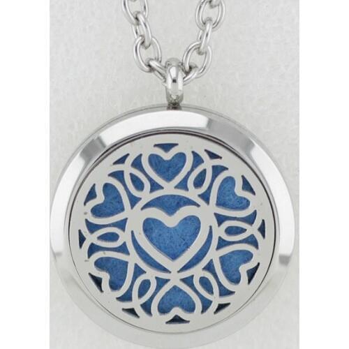 LUSTER LOTUS Heart Pendants