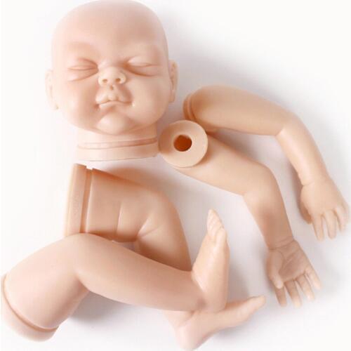 Hotsale Doll Kit Wholesale reborn doll kit 22inch unpainted doll parts Realistic Reborn Baby Juguetes dk-50 Toy brinquedos gifts