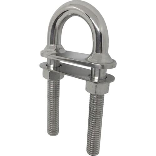 New Quality 126×25×61mm Long Tangent U-Bolt Stainless Steel for Marine Boat