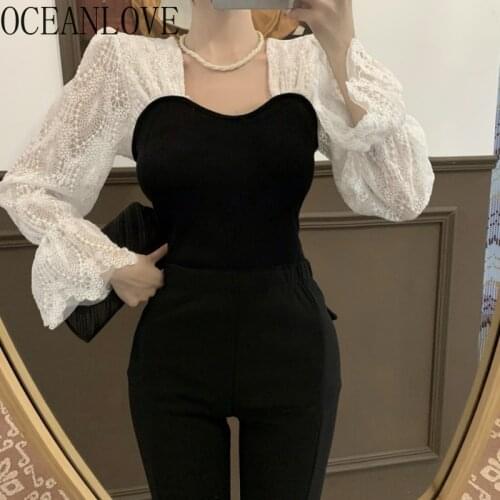 Блузки с цветами Oceanlove China At AliExpress