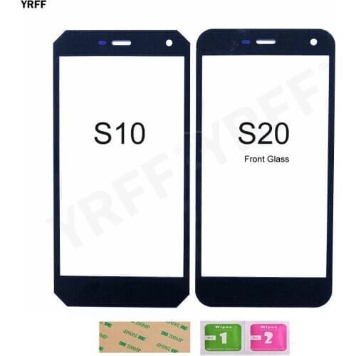 Phone Front Outer Glass Pancel For Nomu S10 S20 Glass Screen Panel (No LCD Touch Screen)