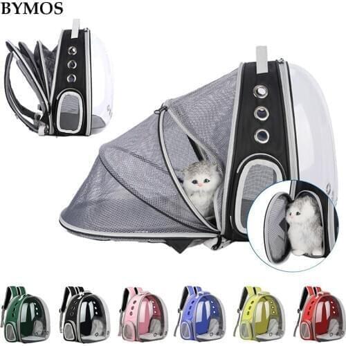 Portable Carrier capsule astronaut Shoulder cat bag Backpack Foldable for Pet Dog Large Space Tent Cage Bubble pet supplies