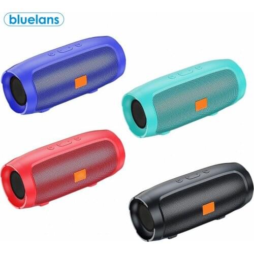 Portable J006 Bluetooth Speaker Wireless Subwoof Loudspeaker Multiple Playback Modes Column Support FM Radio TF L