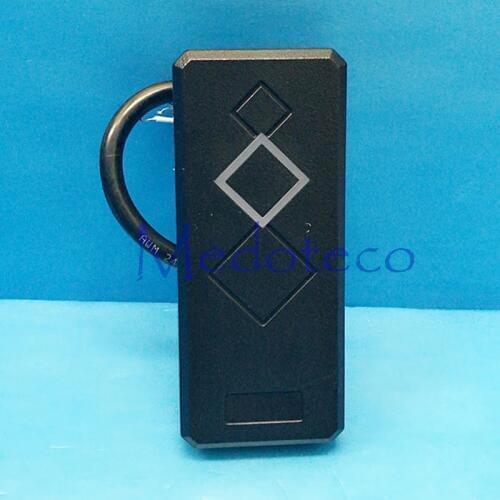 Waterproof 125Khz Slim Id Card Reader wiegand 26/34 wiegand reader for Door access control system Wiegand Rfid Slave Reader